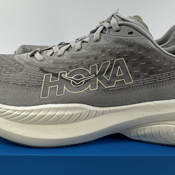 HOKA Mach 6 Running Shoes Stardust Alabaster Mens Size 10.5 main image 7